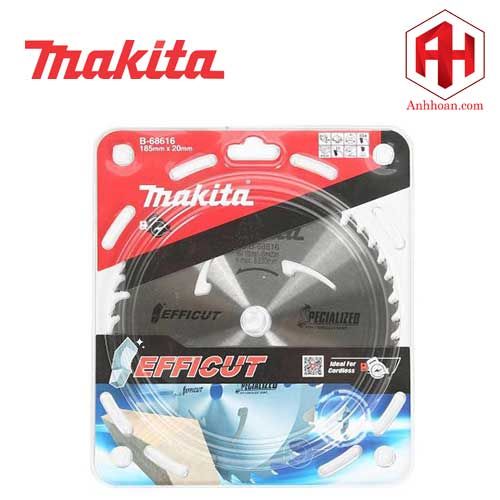 Lưỡi cưa gỗ Efficut 45 răng 185x1.45x20mm Makita B-68616