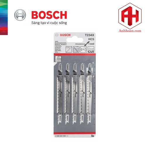 Lưỡi cưa lọng gỗ Bosch T234X 2608633528