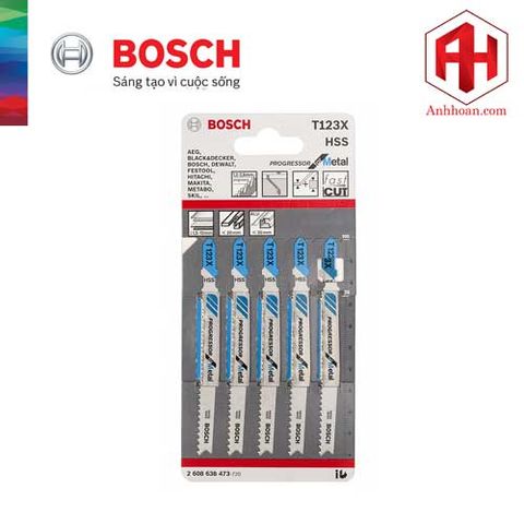 Lưỡi cưa lọng kim loại Bosch T123XF
