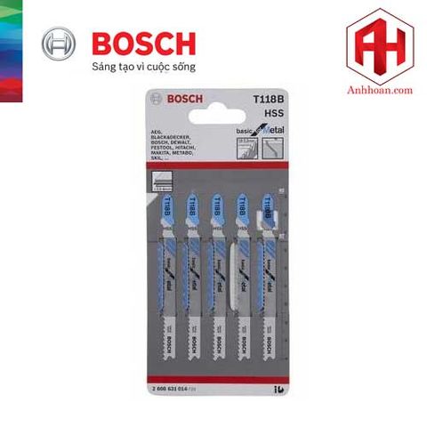 Lưỡi cưa lọng kim loại Bosch T118B