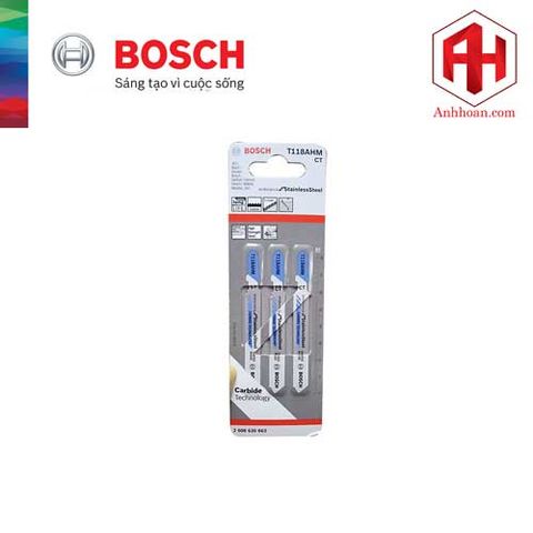 Lưỡi cưa lọng kim loại Inox Bosch T118AHM