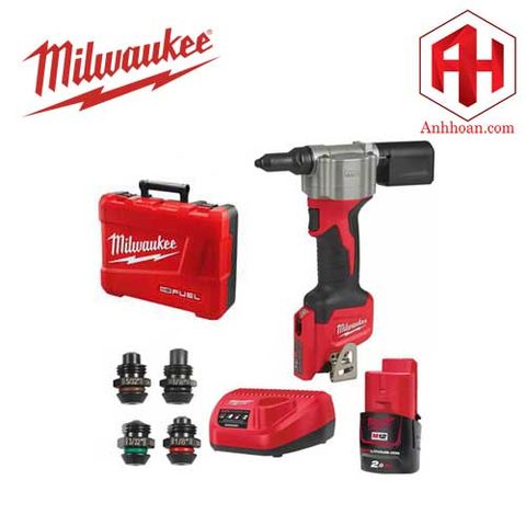 Milwaukee Máy rút đinh rive/Rivet dùng pin 12V M12 BPRT-201C