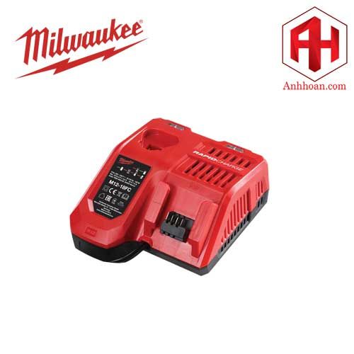 Sạc nhanh Pin Milwaukee 12V, 18V M12/M18 M12-18FC