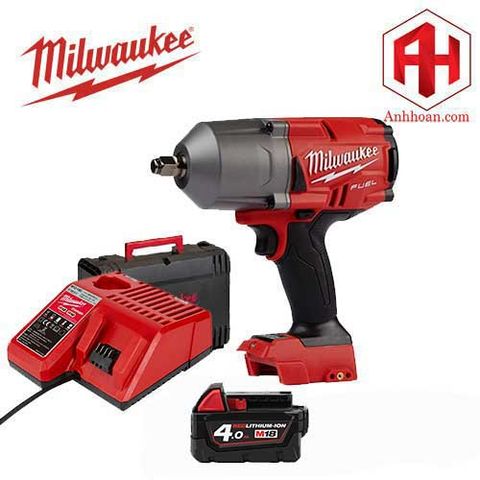 Milwaukee Combo Máy siết bu lông pin 18V M18 FHIWF12 kèm pin sạc