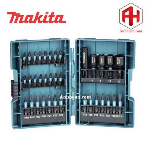 E-06638 Bộ mũi vít Impact Black đa năng Makita 35 chi tiết