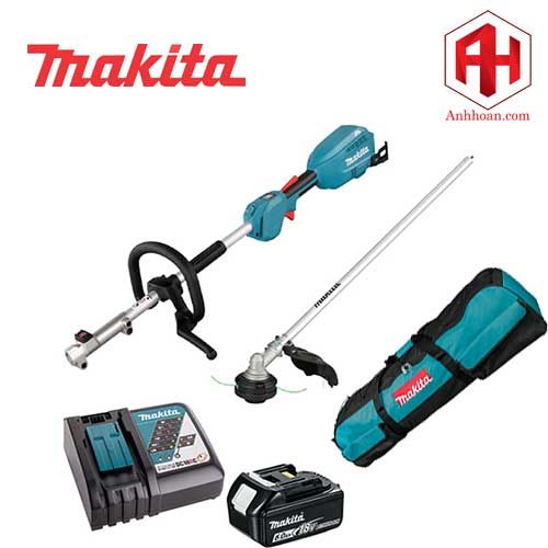 Máy đa năng dùng pin 18V Makita DUX18RGX4 (Kèm đầu cắt cỏ và pin sạc)