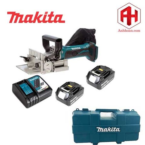 Máy ghép mộng dùng pin 18V Makita DPJ180RFE (100mm)