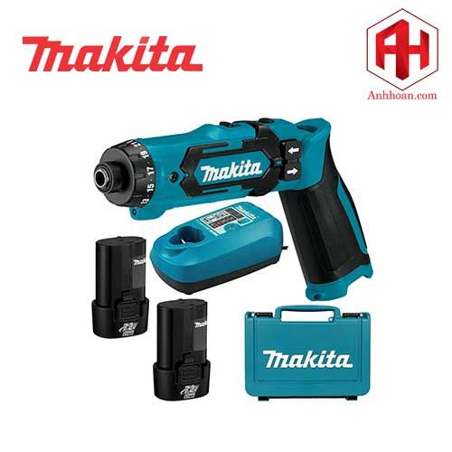 Máy vặn vít gập dùng pin 7.2V Makita DF012DSE