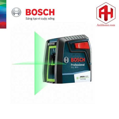 Máy cân mực laser Bosch GLL 30 G tia xanh