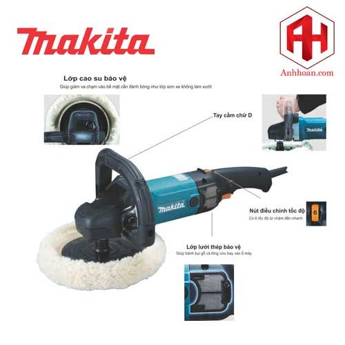 Máy đánh bóng Makita 9237C (180mm)