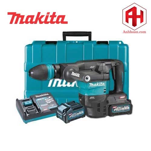 Máy đục bê tông Makita dùng pin 40V HM001GM202 (SDS-Max)