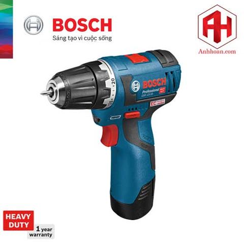 Máy khoan bắt vít dùng pin Bosch GSR 12 V-EC không chổi than