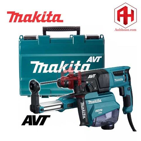 Máy khoan bê tông AVT Makita HR2653 kèm hút bụi