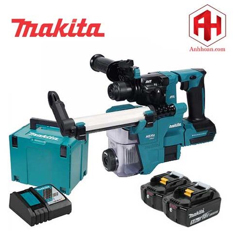 Máy khoan bê tông dùng pin Makita 18V DHR183RTWJ (Full SET)