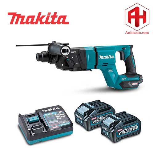 Máy khoan bê tông dùng pin Makita 40V Max HR007GM201 (28mm)