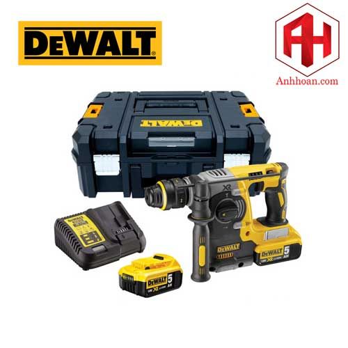 Máy khoan bê tông pin DeWALT 18V DCH253P2-KR (SET 5Ah) (Bỏ mẫu)