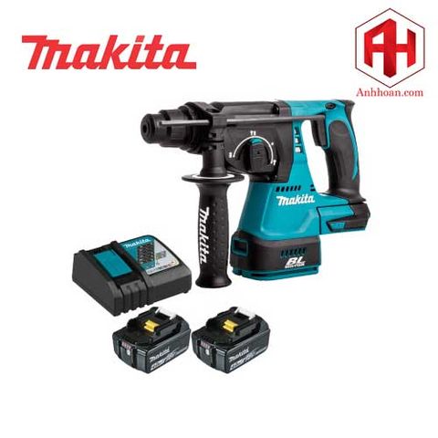 Máy khoan bê tông dùng pin Makita 18V DHR242RME (24mm)