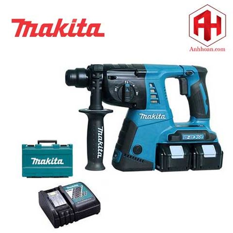 Máy khoan bê tông dùng pin Makita 18V DHR263RM2 (26mm)