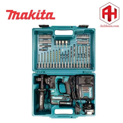 Máy khoan búa dùng pin Makita 12V HR166DSAE1