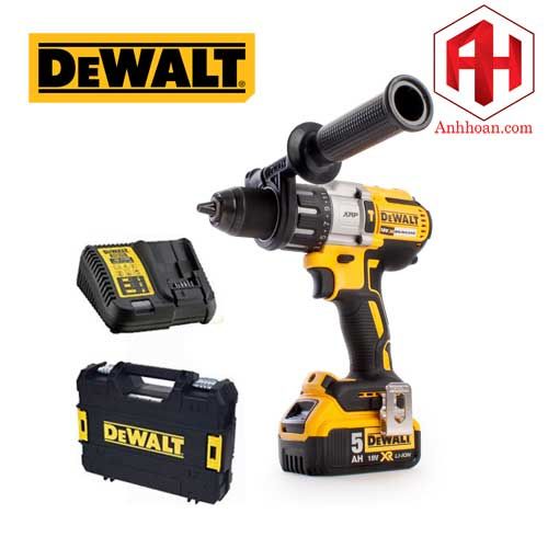 M y khoan d ng pin DeWALT 18V DCD996P1 KR SET 1x5Ah