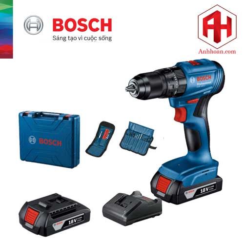 Máy khoan pin Bosch GSB 185-LI (SET 2 pin)