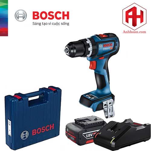 Máy khoan pin Bosch GSB 18V-90C Brushless (SET 4Ahx1)