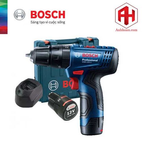 Máy khoan vặn vít dùng pin Bosch GSR 120-LI