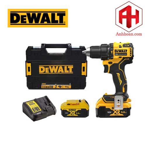 Máy khoan dùng pin DeWALT 18V/20V DCD709P2-B1 (SET 5Ah)