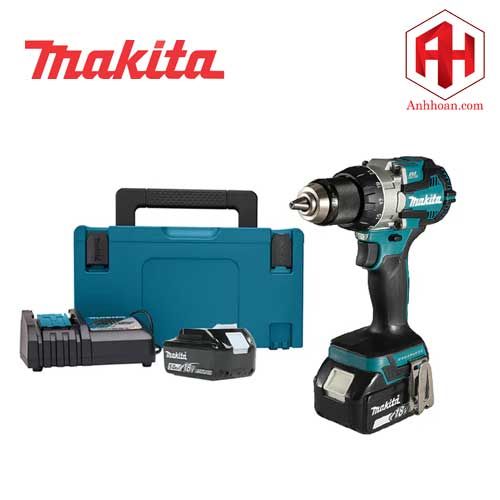 Máy khoan pin Makita 18V DDF489RTJ (SET 5Ahx2)