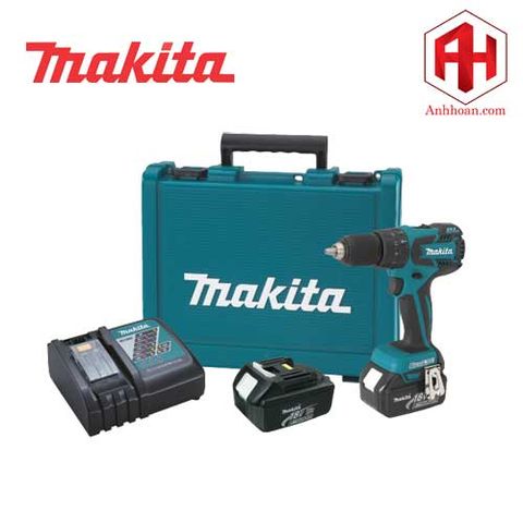 Máy khoan pin Makita 18V DHP459SYE (18V, 1.5Ah)