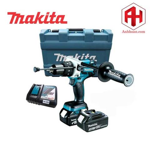 Máy khoan pin Makita 18V DHP481RFE (SET 18V:3Ah)