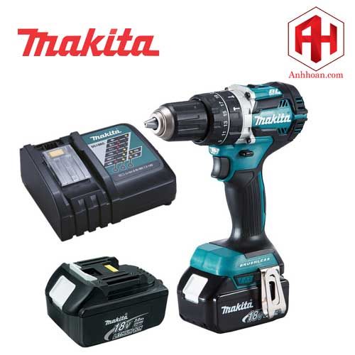 Máy khoan pin Makita 18V DHP484RFE (18V, 3Ah)