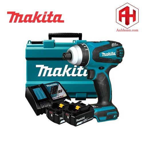 Máy khoan vặn vít dùng pin 4 chế độ Makita 18V DTP141RTE