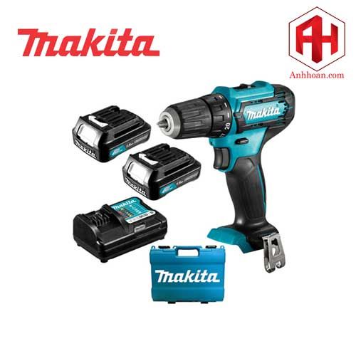 Máy khoan dùng pin 12V Makita HP333DSYE (12V:1.5Ah)