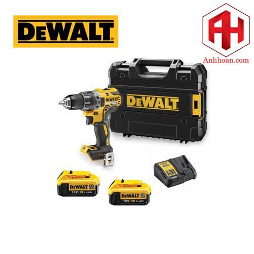 Máy khoan vặn vít dùng pin DeWALT 18V DCD791M2-B1 (SET 4Ah)