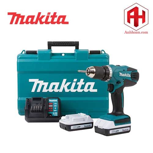 Máy khoan vặn vít dùng pin  Makita DF457DWE (18V:1.5Ah) Bỏ mẫu