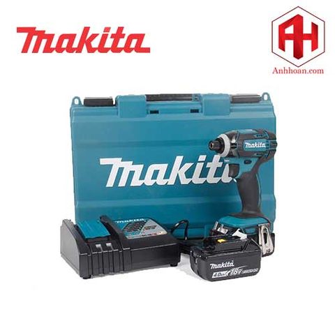 Máy khoan vặn vít dùng pin Makita 18V DTD149ME (SET 4Ah)