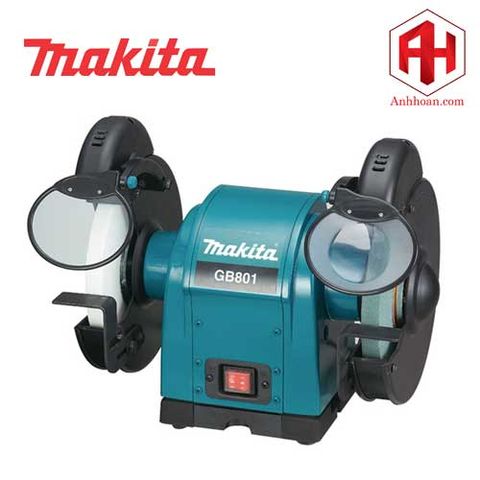 Máy mài bàn 2 đá Makita GB801 đại lý chính hãng