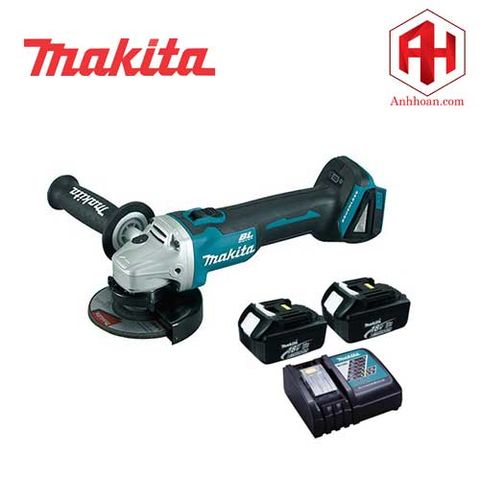 Máy mài góc dùng pin Makita DGA404RME (18V:4Ah) không chổi than