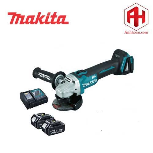 Máy mài góc dùng pin 18V Makita DGA406RTE (18V:5Ah)