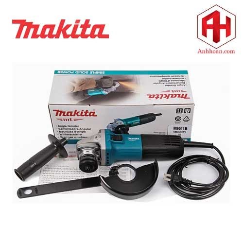 Máy mài góc 125mm Makita M9511B (công tắc trượt)