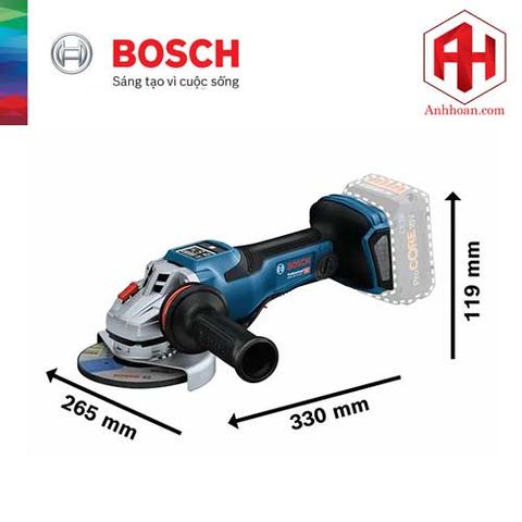 Thân Máy mài góc dùng pin Bosch GWS 18V-15 PSC (Solo) 125mm