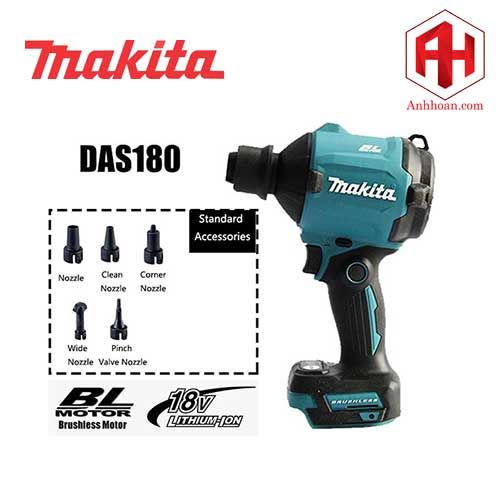 Thân máy thổi bụi dùng pin Makita 18V DAS180Z