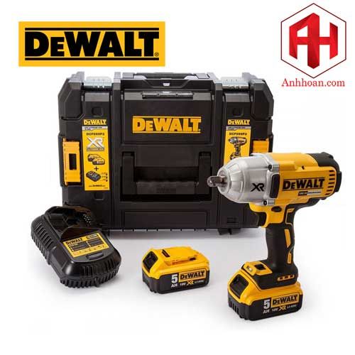 Máy vặn bulong dùng pin DeWALT 20V DCF899HP2 (SET 5Ah)