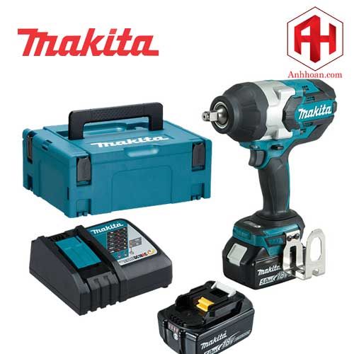 Máy siết bu lông dùng pin 18V Makita DTW1002RTJ