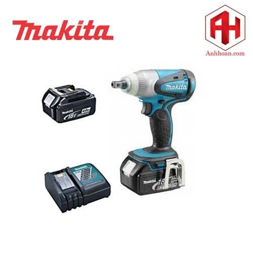 Máy siết bu lông dùng pin 18V Makita DTW251RME  (18V, 4Ah)