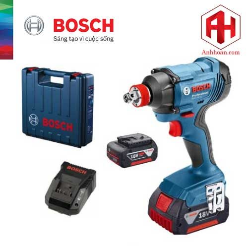 Máy vặn ốc vít dùng pin Bosch 18V GDX 180-LI (SET 4Ah)