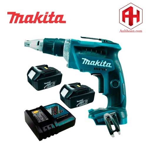 Máy vặn vít dùng pin 18V Makita DFS452RME