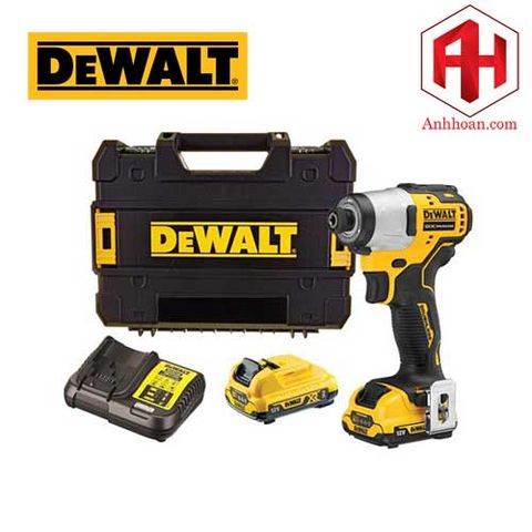 Máy vặn vít dùng pin DeWALT 12V DCF801D2-KR (SET 2Ah)