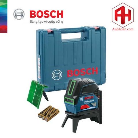Máy cân mực laser Bosch GCL 2-50 CG tia xanh